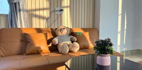 Nhà hàng - Khách sạn: Căn hộ ban công full nội thất ở Nơ Trang Long, ĐH Văn Lang