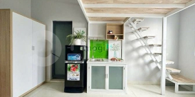 Nhà hàng - Khách sạn: CĂN HỘ FULL NỘI THẤT BAN CÔNG LỚN MÀ giá hạt dẻ sạch sẽ a