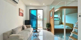 Nhà hàng - Khách sạn: Căn hộ dịch vụ có gác ở Nguyễn Gia Trí