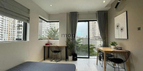 Nhà hàng - Khách sạn: CHO thuê Căn hộ Studio Ban Công View Cao | Full Nội Thất 