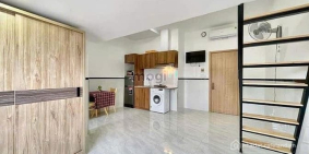 Nhà hàng - Khách sạn: Duplex full nội thất máy giặt riêng ngay Xô Viết Nghệ Tĩnh