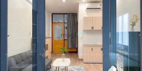 Căn hộ chung cư: 1PN cửa sổ, Fnt, gần Lotte, Tdtu, thoáng, mát 5p đi q1,4,8