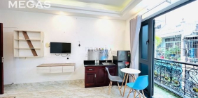 Phòng trọ:  Phòng Mới Giá Rẻ - Full Nội Thất + Ban Công - Ngay Cầu Tham Lương