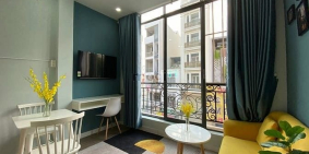 Phòng trọ: Căn Hộ 2PN - Bancol thoáng ngay trục đường Điện Biên Phủ - Hàng Xanh