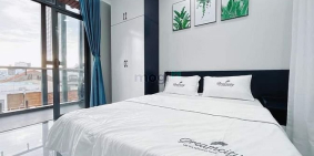 Phòng trọ: Căn hộ cho thuê ngay hàng xanh - Tiện đi quận 1 - Ngay Huỳnh Mẫn Đạt