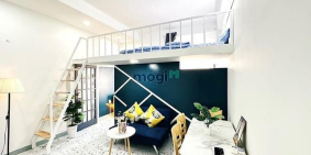 Phòng trọ: Cho Thuê phòng Có Gác + 1PN ngay hàng xanh - ĐH Hutech