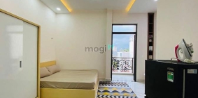 Phòng trọ: Căn hộ giá rẻ - Bancol máy giặt riêng- Ngay hàng xanh- Điện Biên Phủ