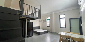 Phòng trọ: DUPLEX 2 Không Gian ngủ Ngay mặt tiền Nơ Trang Long