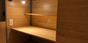 Phòng trọ: Cho thuê Sleepbox tiện nghi, đ. Nguyễn Gia Trí, phòng sạch sẽ an ninh
