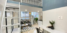 Phòng trọ: Phòng trọ 30m2 giá  rẻ có gác lửng đường Bạch Đằng quận Bình Thạnh