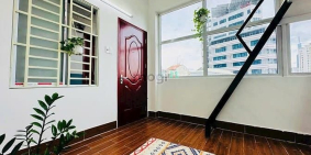 Phòng trọ: Phòng trọ giá rẻ có gác lửng đường Ung Văn Khiêm quận Bình Thạnh