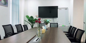 Văn phòng: cho thuê chỗ ngồi chia sẻ 2.5 tr/Tháng _ 207A Nguyễn Văn Thủ Dakao Q1