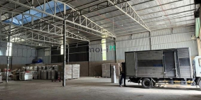 Nhà Kho - Xưởng: Cho Thuê Xưởng 1/ hà huy giáp Q12 ngay chợ Đường.Tổng 1000mv Gi