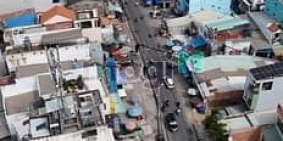 Nhà Kho - Xưởng: Cho thuê lô đất 1000m2 mặt tiền Nguyễn Thị Định, Bãi xe, quán n