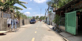 Bán lô đất sổ hồng riêng ngay MT Bà Điểm 5 – Hóc môn shr ,80m2  lh 0961896033