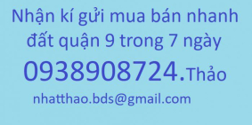 Giá rẻ nhất dự án Phú Nhuận p phước long b  , đường 20m , vị trí đẹp