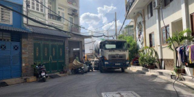 Bán nhà hẻm 8m đường Bạch Đằng, P2, TB. DTCN 115m2, chỉ 100tr/m2. LH 0796456889