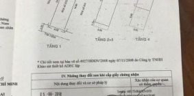 Bán nhà hẻm 6m 1/ Lê Thúc Hoạch, dt 4x16m , 3 lầu giá 6.6 tỷ thương lượng