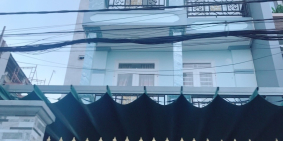 Nhà 2 tấm đường sổ 6 hẻm 5 mét sổ hồng