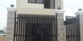 bán nhà mặt tiền KCN nam tân uyên  150m2 giá chính chủ SHR 600tr