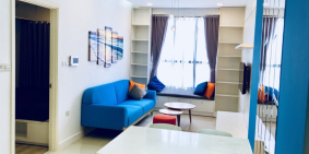 Cho thuê căn  hộ Icon 56 tầng 11 50m2 giá 18 triệu /tháng, nội thất như hình