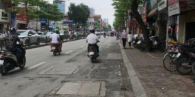 Cho thuê nhà mặt phố Nguyễn Lương Bằng 48m*3 t MT= 7m giá 32tr/th