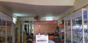 Cho thuê nhà mặt phố Tân Mai 5 tầng kinh doanh tốt