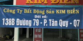 Cho thuê nhà mặt tiền Đường số 45 quận 7.