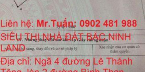 Cần bán gấp lô đất thổ cư đẹp khu Vân Trại gần viện Kinh Bắc, TP.Bắc Ninh