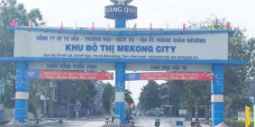 Bán nền BIỆT THỰ dự án Mekong City (KDC Hoàng Quân), Bình Minh, Vĩnh Long.