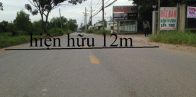 tôi chính chủ bán lô đất 120m2 mặt tiền đường võ văn bích, thổ cư 100%, sổ hồng riêng,  kẹt tiền bán 1 tỷ 2 lh: 0907.639.419