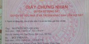 Bán đất thổ cư, 200m2, xã Cao Minh,TP. Phúc yên, vĩnh phúc. chính chủ, lô góc, đường ô tô, giá 600 triệu.