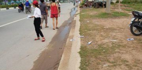 Thua đá banh tôi cần bán gấp lô đất 60 m2 nằm ngay trục đường dt 747 gần trường học bênh viện