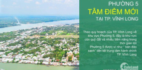Đất nền trung tâm thành phố Vĩnh Long - Đầu tư sinh lợi nhuận cao