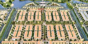 1 Suất Ngoại Giao nền biệt thự góc cuối cùng BIên Hòa New City chỉ 14tr/,2