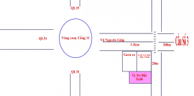 Bán Đất, 5x40, 40m mặt tiền Võ Nguyên Giáp (GD 2 mở rộng ra 27m), 10m, 3 tỷ
