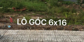 Lô Góc 6x16 mặt tiền Võ Văn Bích-giá 1,4 tỷ,sổ hồng riêng bao XD