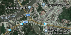 CẦN BÁN CHÍNH CHỦ ĐẤT MẶT TIỀN QUỐC LỘ 91 ( Ô MÔN, CẦN THƠ) hoa hồng 1%