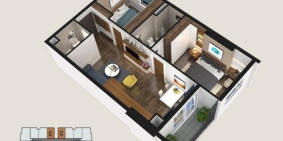 Bán căn hộ 62m2 giá 1.237 tỷ Thăng Long Capital mặt đường Đại lộ Thăng Long LH 0972461892