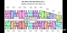 Chung cư Mường Thanh Gò Vấp, giá chỉ 22-25tr/m2, 2-3PN. LH ngay giữ chỗ chọn căn
