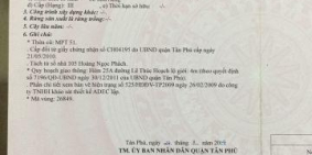 Bán nhà 25A/8 Lê Thúc Hoạch,DT 4x12m,1 lầu mới .Giá 4.38 tỷ Tl