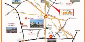 Quy mô dự án khu đô thị The Sun City Bình Dương