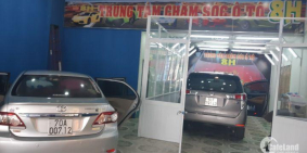 Sang nhượng mặt bằng KD cửa hàng chăm sóc  xe tại Thuận An, Bình Dương