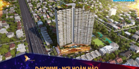 Căn hộ D-HOMME mặt tiền đường Hồng Bàng trung tâm quận 6