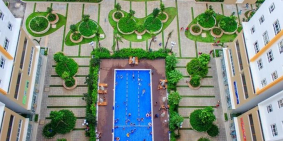 Căn hộ cần bán sang tên sổ hồng ngay, full nội thất giá rẻ tại Sunview Town