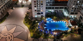 BÁN CĂN GÓC LỒI VIEW HỒ ĐIỀU HÒA, SÂN CHƠI, BỂ BƠI TÒA A2