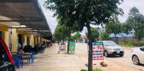 Bán nhà trệt lầu và 3 phòng trọ, sổ hồng riêng KCN MP3