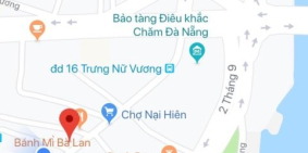 Bán nhà Kiệt Trưng Nữ Vương – Kiệt thẳng thông thoáng, gần  cầu Rồng.