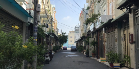 30 CĂN NHÀ PHỐ 899TR, ĐƯỜNG BÀ TRIỆU HÓC MÔN, SHR.