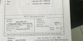 Bán Nhà 4x19m.MTNB Quach Đình Bảo.P Phú Thạnh.Q Tân Phú.TPHCM